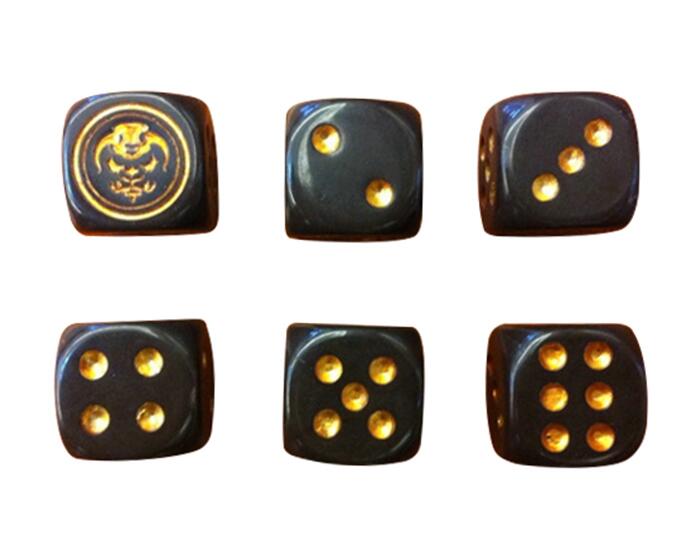Engraved Logo Dice - NO.8
