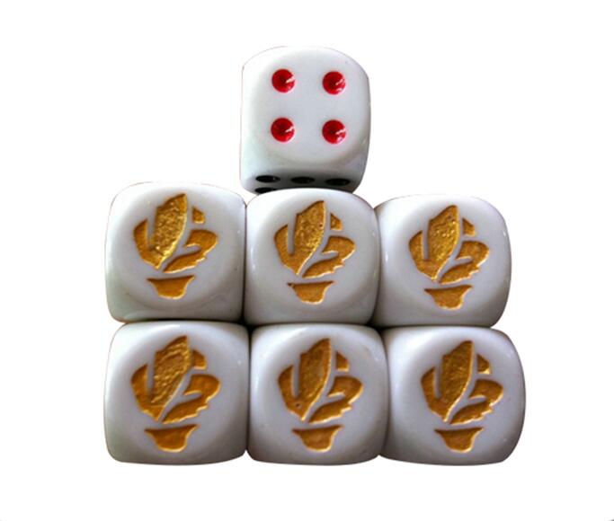Engraved Logo Dice - NO.11