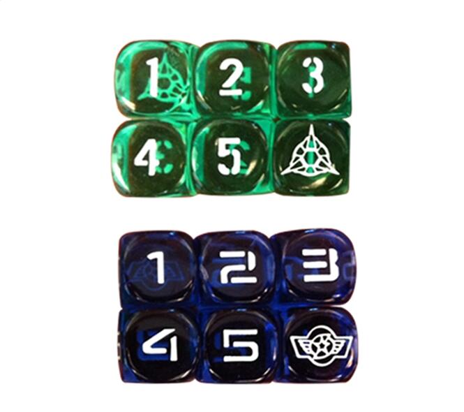 Engraved Logo Dice - NO.7