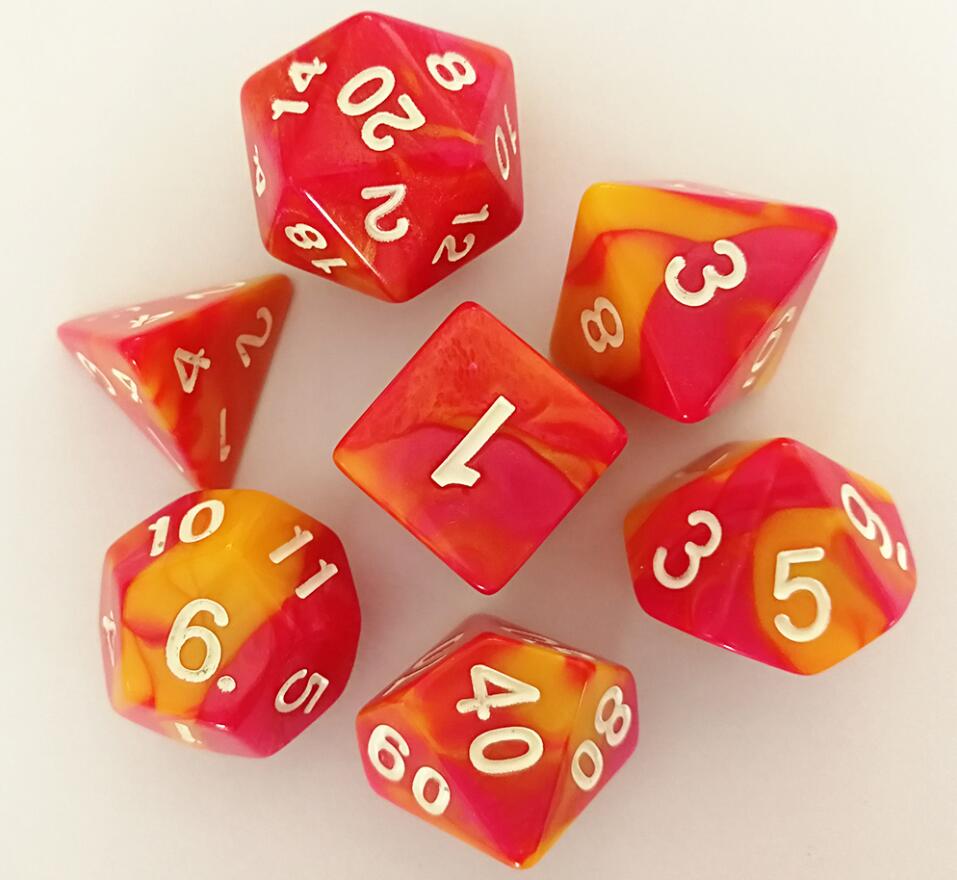 Double Color Dice Set - No.3