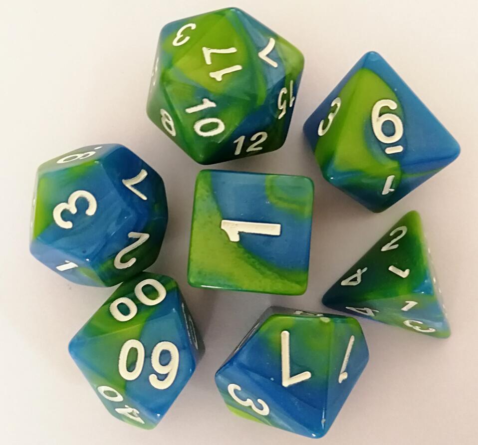 Double Color Dice Set - No.4
