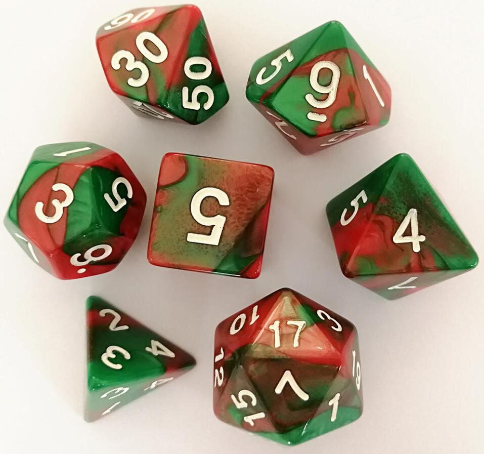 Double Color Dice Set - No.5