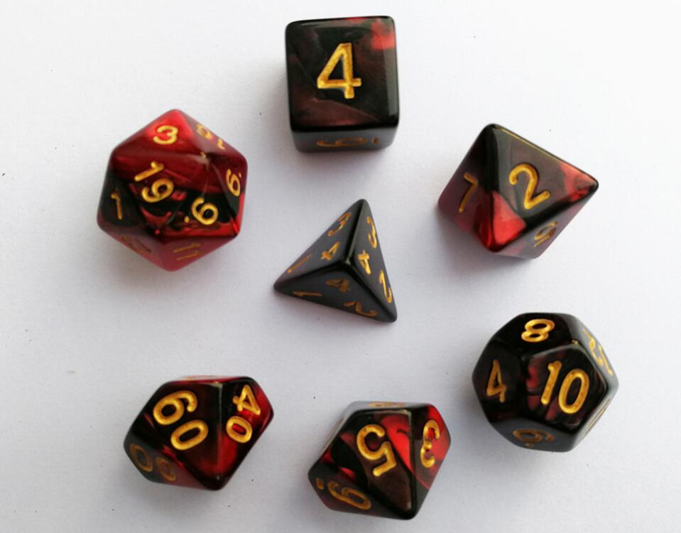 Double Color Dice Set - No.1