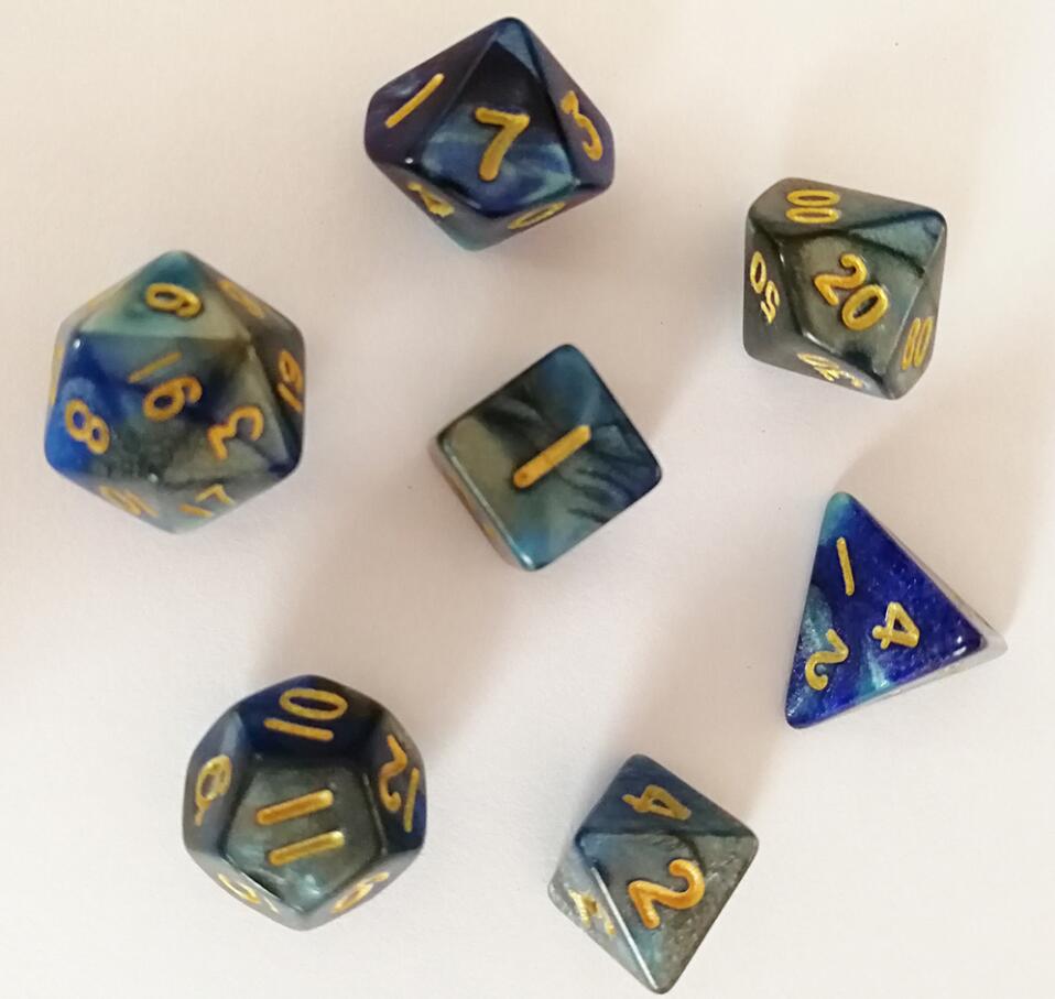 Double Color Dice Set - No.8