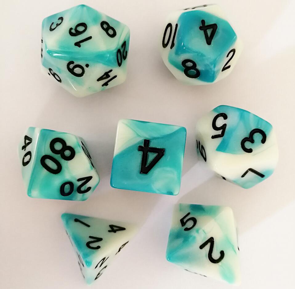 Double Color Dice Set -No.12