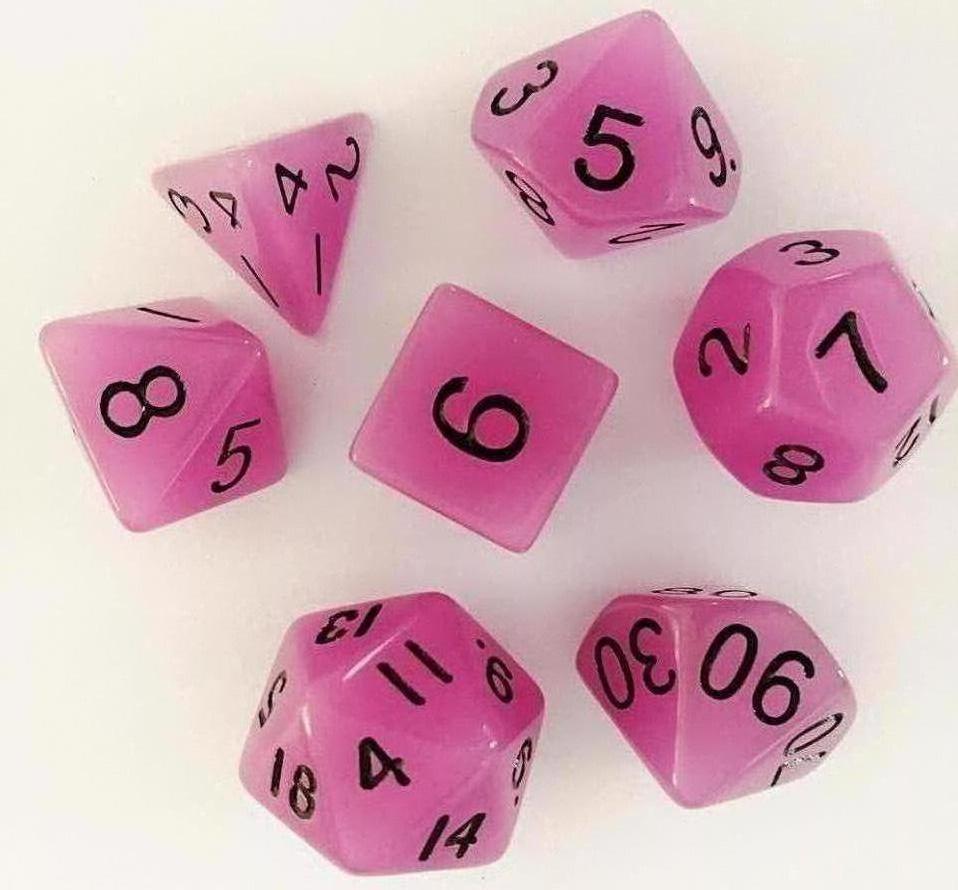 Glow In The Dark Dice - No.4